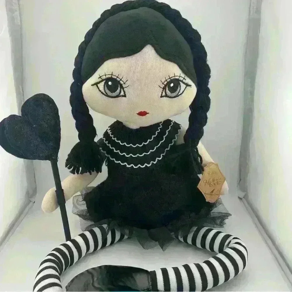 Halloween Wednesday Addams Approximate 13’‎ Sitting Big Doll NWT By Hallow’s Eve